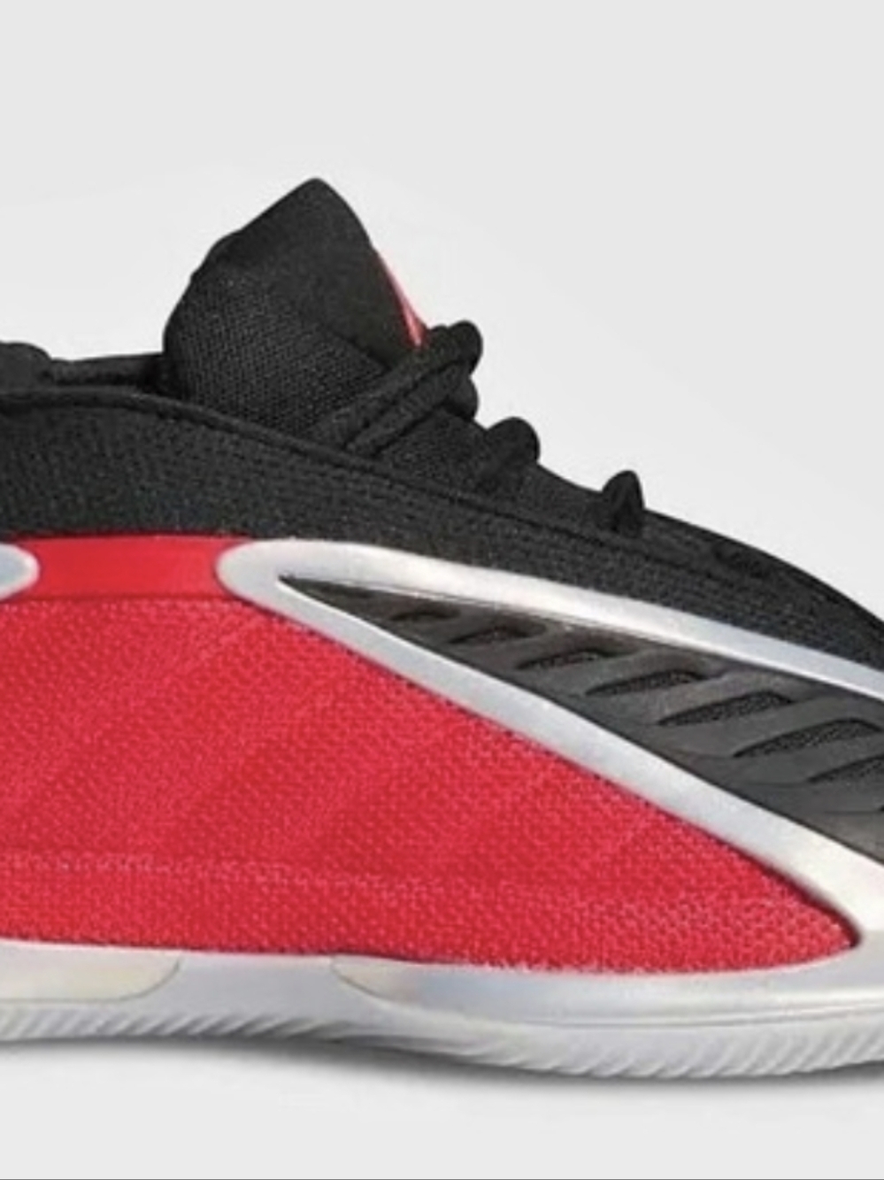 Adidas Anthony Edwards 1 Low Mural Black & Red Sneakers Size 5.5Men 5.5Youth